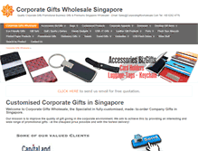 Tablet Screenshot of corporategiftswholesale.com